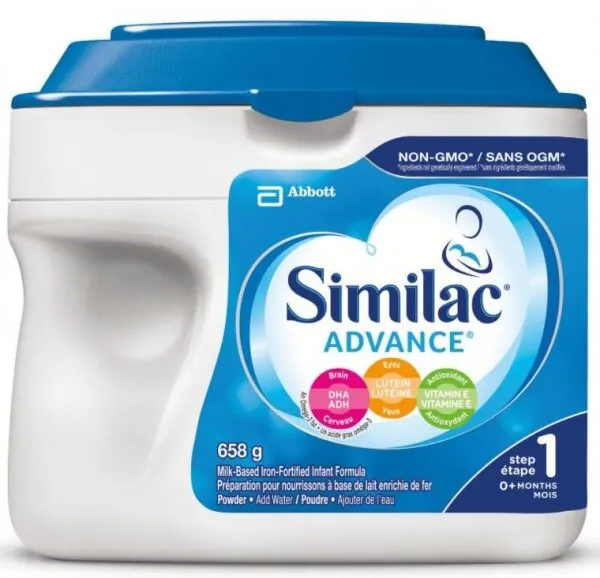 Similac Advance Step 1 Baby Formula 658 gr Bebek Sütü