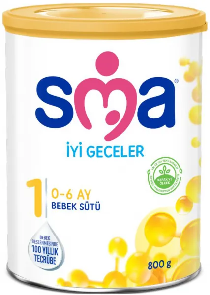 SMA 1 İyi Geceler 800 gr Bebek Sütü