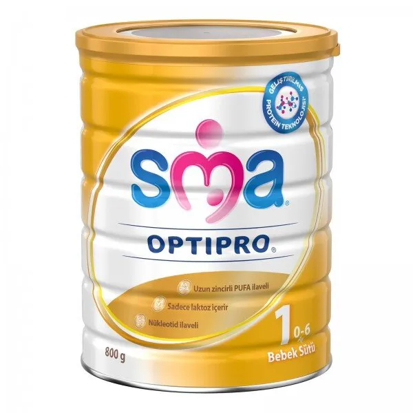 SMA 1 Numara Optipro 800 gr 800 gr Bebek Sütü