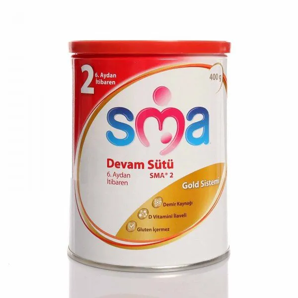 SMA 2 Numara 400 gr 400 gr Devam Sütü