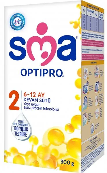 SMA 2 Numara Optipro 300 gr 300 gr Devam Sütü