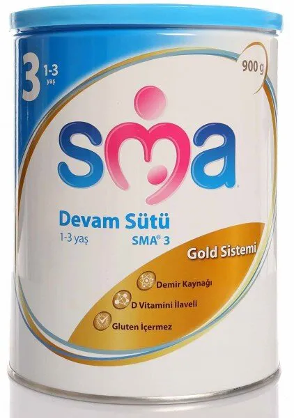 SMA 3 Numara 900 gr Devam Sütü