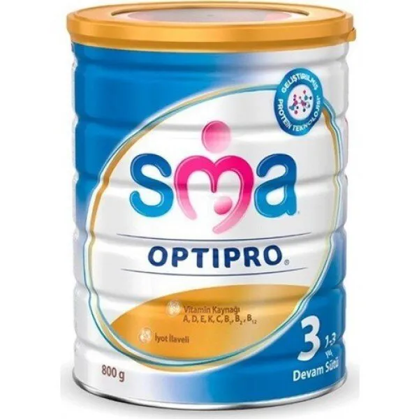 SMA 3 Optipro 800 gr 800 gr Devam Sütü