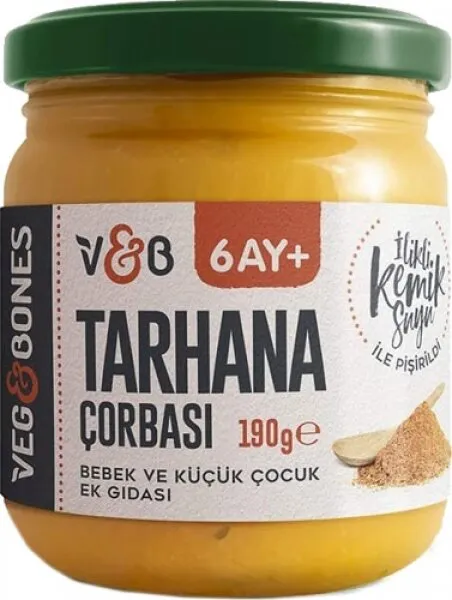 Veg & Bones Tarhana Çorbası 190 gr Kavanoz Mama