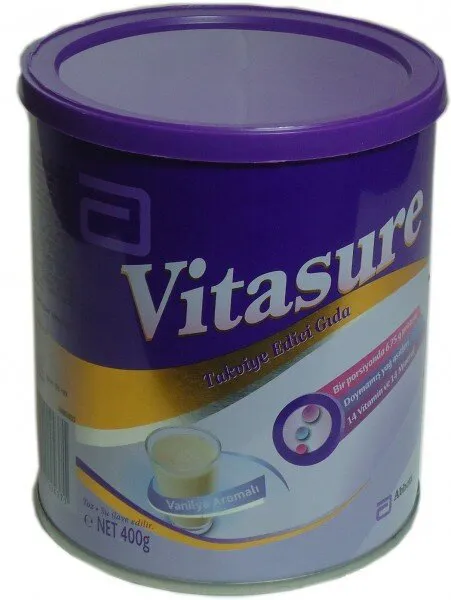 Vitasure Vanilya Aromalı 400 gr Gıda Takviyesi