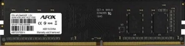 Afox AFLD44EK2P 4 GB 2400 MHz DDR4 Ram