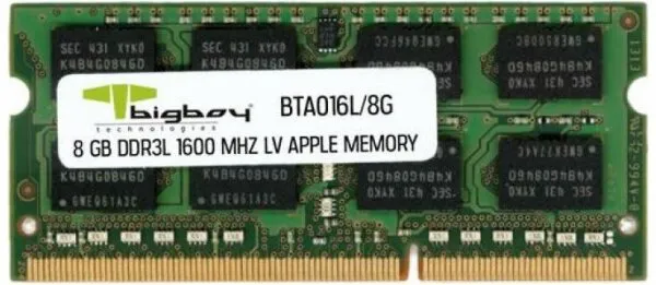 Bigboy BTA016L/8G 8 GB 1600 MHz DDR3 Ram