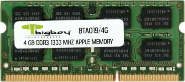 Bigboy BTA019/2G 2 GB 1333 MHz DDR3 Ram