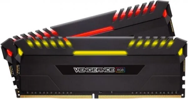 Corsair Vengeance RGB (CMR32GX4M2A2666C16) 32 GB 2666 MHz DDR4 Ram