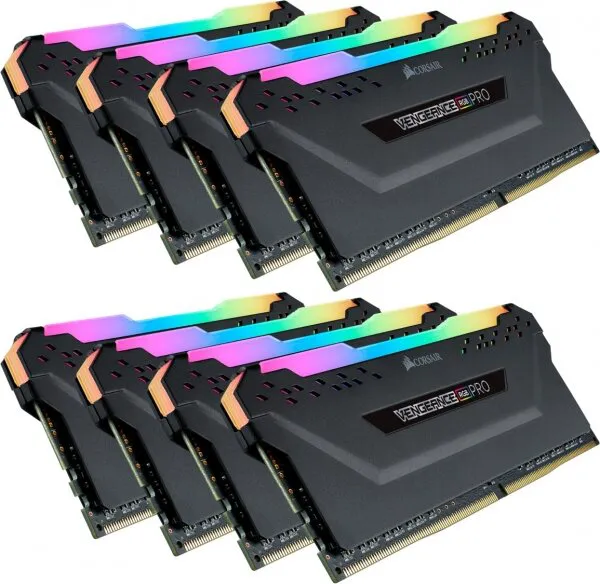 Corsair Vengeance RGB Pro (CMW256GX4M8E3200C16) 256 GB 3200 MHz DDR4 Ram
