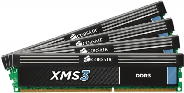 Corsair XMS3 (CMX16GX3M4A1333C9) 16 GB 1333 MHz DDR3 Ram
