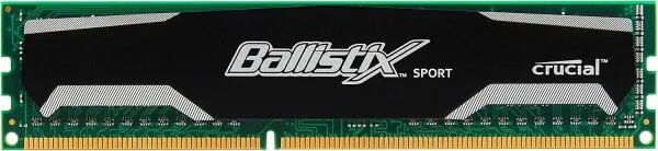 Crucial Ballistix Sport (BLS4G3D1609DS1S00CEU) 4 GB 1600 MHz DDR3 Ram