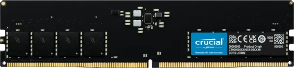 Crucial CT16G48C40U5 16 GB 4800 MHz DDR5 Ram