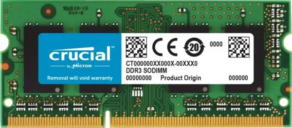 Crucial CT8G3S160BM 8 GB 1600 MHz DDR3 Ram