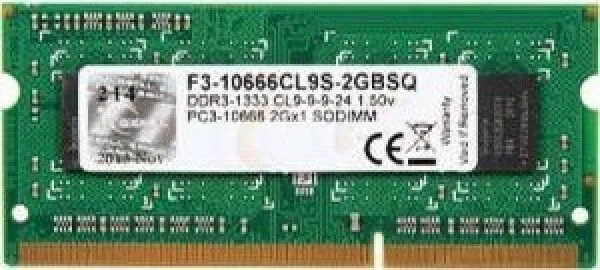 G.Skill Standard (F3-1600C11S-8GSL) 8 GB 1600 MHz DDR3 Ram