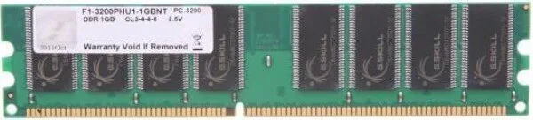 G.Skill Value (F1-3200PHU1-1GBNT) 1 GB 400 MHz DDR Ram