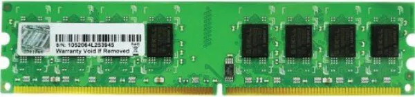 G.Skill Value (F2-6400CL5S-2GBNT) 2 GB 800 MHz DDR2 Ram