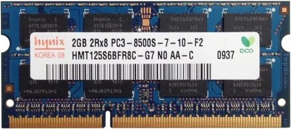 SK Hynix HMT125S6BFR8C 2 GB 1066 MHz DDR3 Ram