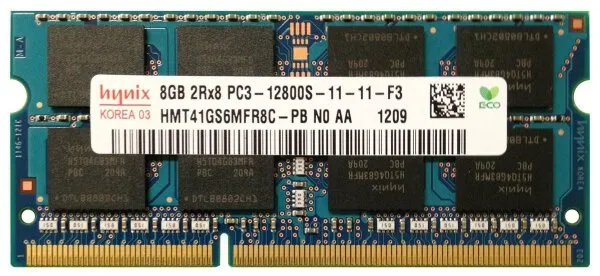 SK Hynix HMT41GS6MFR8C-PB 8 GB 1600 MHz DDR3 Ram