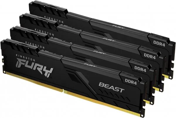 Kingston Fury Beast (KF426C16BBK4/16) 16 GB 2666 MHz DDR4 Ram