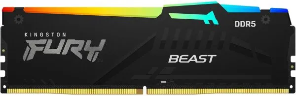Kingston Fury Beast RGB (KF548C38BBA-8) 8 GB 4800 MHz DDR5 Ram
