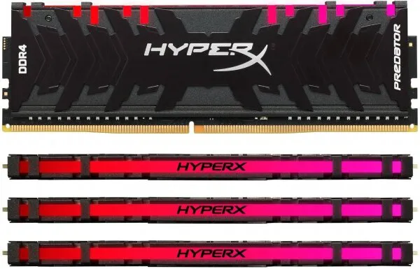 HyperX Predator RGB DDR4 (HX436C17PB3AK4/32) 32 GB 3600 MHz DDR4 Ram