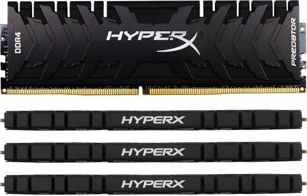 HyperX Predator DDR4 4x16 GB (HX424C12PB3K4/64) 64 GB 2400 MHz DDR4 Ram