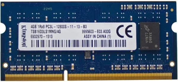 Kingston TSB16D3LS1MNG/4G 4 GB 1600 MHz DDR3 Ram
