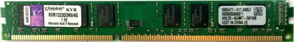 Kingston ValueRAM (KVR1333D3N9/4G) 4 GB 1333 MHz DDR3 Ram