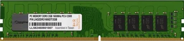 Longline LNGDDR31600DT/2GB 2 GB 1600 MHz DDR3 Ram