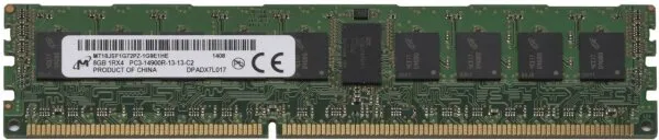 Micron MT18JSF1G72PZ-1G9E1 8 GB 1866 MHz DDR3 Ram