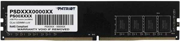 Patriot PSD416G32002 16 GB 3200 MHz DDR4 Ram