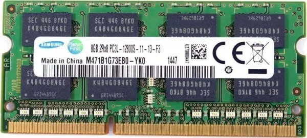 Samsung M471B1G73EB0-YK0 8 GB 1600 MHz DDR3 Ram