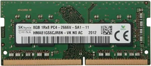 SK Hynix HMA81GS6CJR8N-VK 8 GB 2666 MHz DDR4 Ram