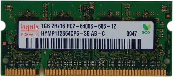 SK Hynix HYMP112S64CP6-S6 1 GB 800 MHz DDR2 Ram