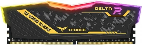 Team Group T-force Delta TUF Gaming RGB (TF9D48G3200HC16F01) 8 GB 3200 MHz DDR4 Ram