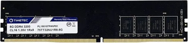 Timetec Extreme Performance Hynix IC (75TT32NU2R8-16G) 16 GB 3200 MHz DDR4 Ram