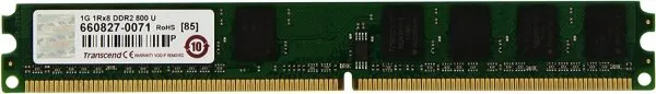 Transcend JetRam (JM800QLU-1G) 1 GB 800 MHz DDR2 Ram