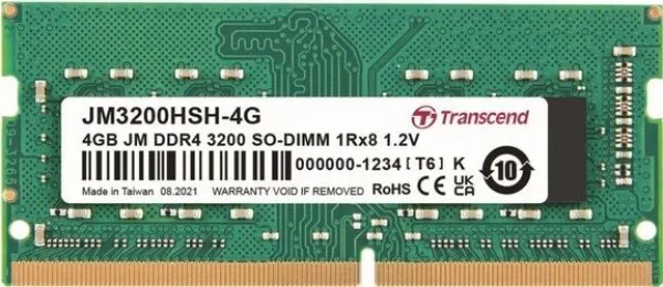 Transcend JetRam (JM3200HSH-4G) 4 GB 3200 MHz DDR4 Ram
