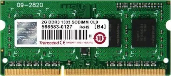 Transcend TS256MSK64V3N 2 GB 1333 MHz DDR3 Ram