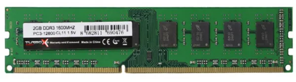 Turbox MissionHub S 2 GB 1600 MHz DDR3 Ram