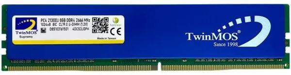 TwinMOS MDD48GB2666DBR 8 GB 2666 MHz DDR4 Ram
