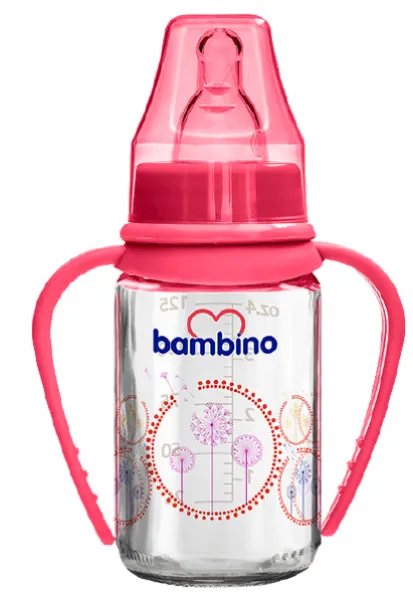 Bambino BE 015 Cam Kulplu 125 ml Biberon