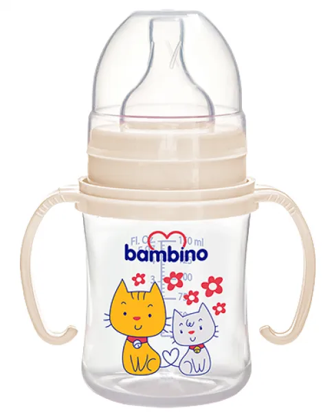 Bambino BE 817 Geniş Ağızlı Kulplu 150 ml Biberon