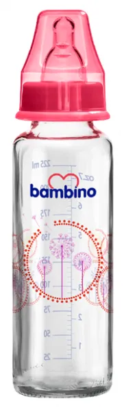 Bambino T 014 Cam Desenli 225 ml Biberon