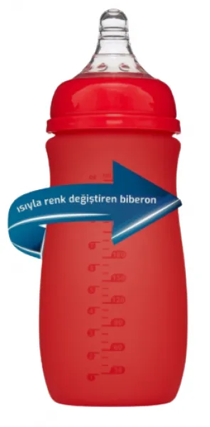 Bebedor Isıya Duyarlı Renk Değiştiren 120 ml Biberon