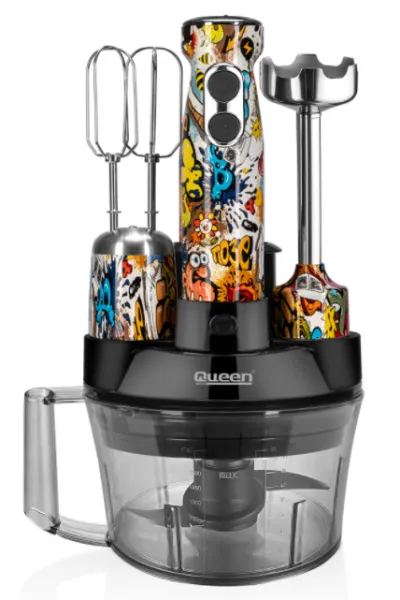 Queen Blendmix Pro Newyork Çok Renkli (QBS-360NY) Blender