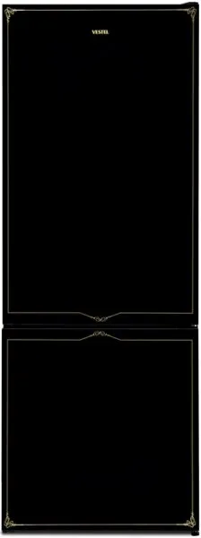 Vestel NFK54001 CRS GI PRO Siyah Buzdolabı