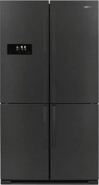 Vestel PUZZLE FD65002 EKX WIFI Siyah Buzdolabı