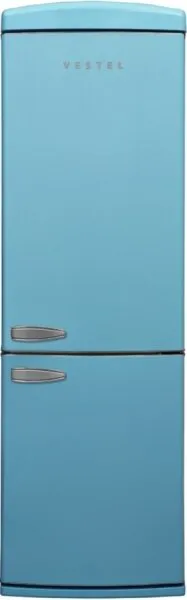 Vestel RETRO NFK37001 Düş Mavisi Mavi Buzdolabı